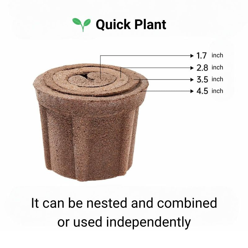2.8 Inch Planting Cup Growing Media